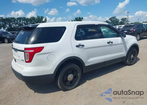 2013 Ford Police Interceptor из США, поврежденный, VIN 1FM5K8AR2DGA46644